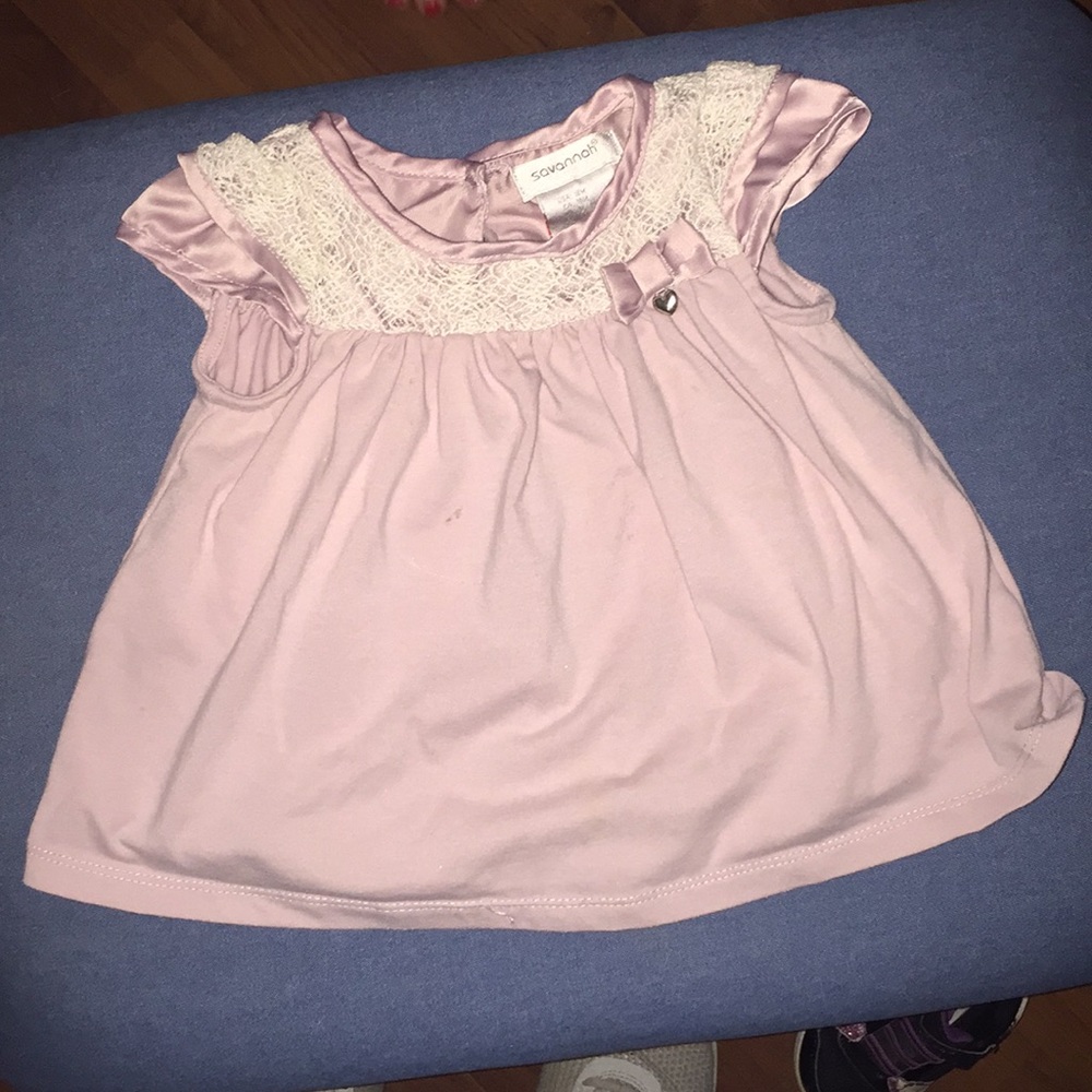 Cute pink lace outfit